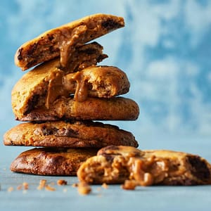 Biscoff-Stuffed Cookie