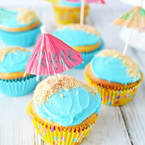 Sommar cupcakes