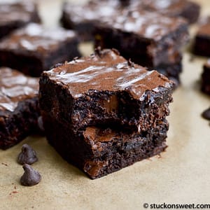 Choklad fudge brownie