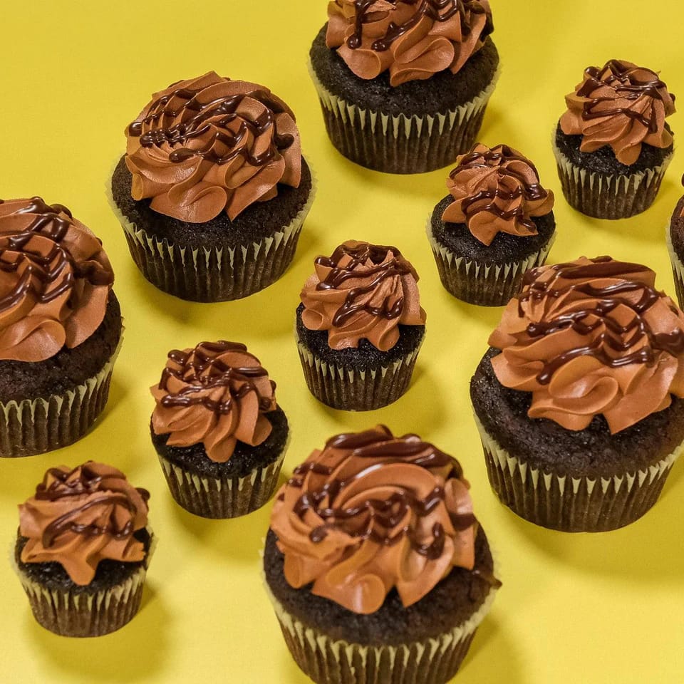 Veganska chokladmuffins